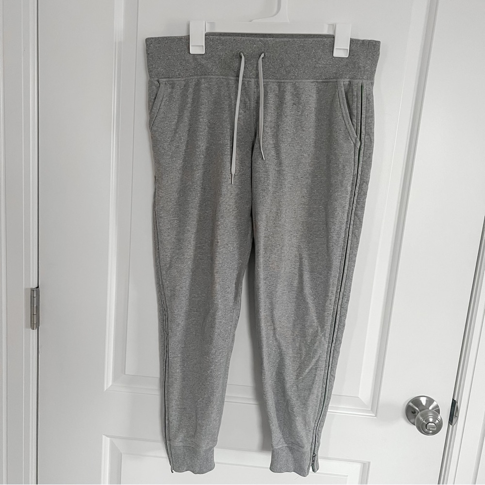 Lululemon grey zip up joggers​​​​​​​​​​​​​​​​​​​​​​​​​​​​